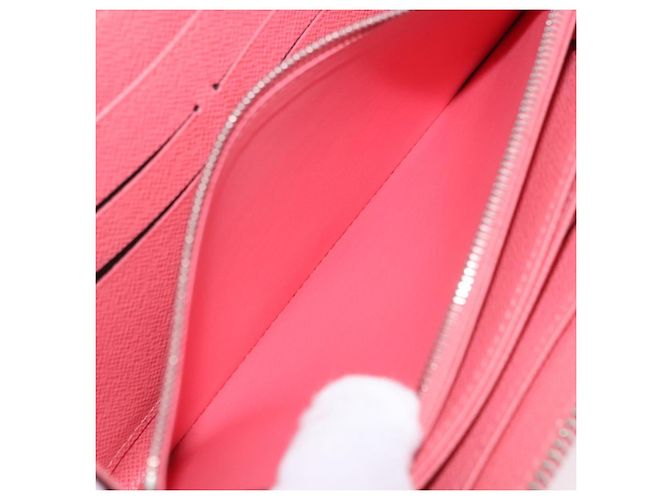 LOUIS VUITTON Epi Zippy Wallet Cartera Larga Pink Coraille M60663 LV Auth 203487V Rosa - vista 10