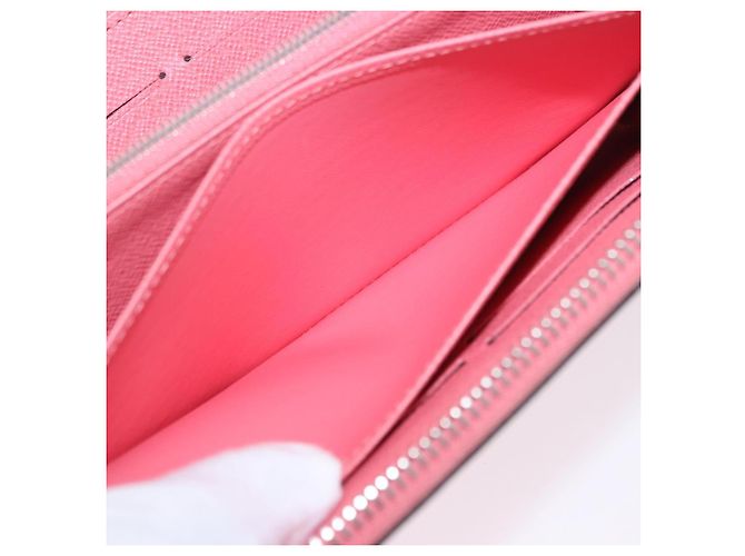 LOUIS VUITTON Epi Zippy Wallet Cartera Larga Pink Coraille M60663 LV Auth 203487V Rosa - vista 23