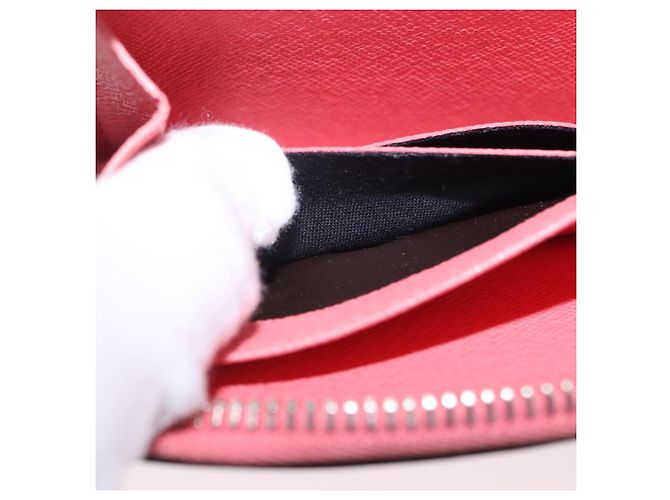 LOUIS VUITTON Epi Zippy Wallet Cartera Larga Pink Coraille M60663 LV Auth 203487V Rosa - vista 24