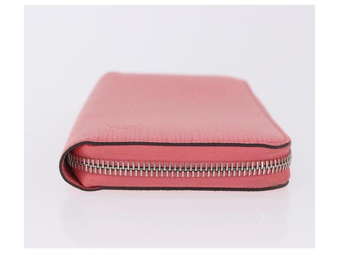 LOUIS VUITTON Epi Zippy Wallet Cartera Larga Pink Coraille M60663 LV Auth 203487V Rosa - vista 3