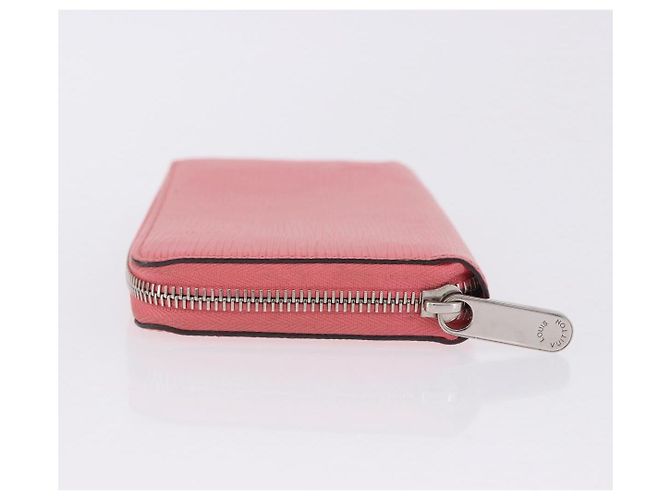 LOUIS VUITTON Epi Zippy Wallet Cartera Larga Pink Coraille M60663 LV Auth 203487V Rosa - vista 4