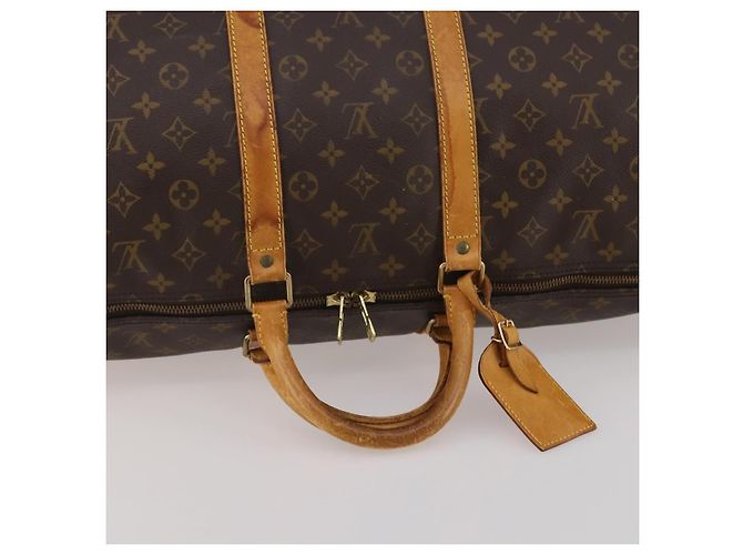 LOUIS VUITTON Monogram Keepall 50 Boston Bag M41426 LV Auth 200411 Monograma - vista 7