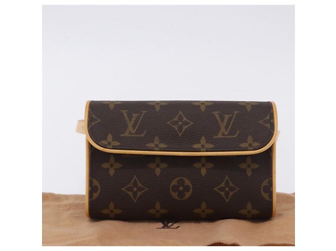 LOUIS VUITTON Monogram Pochette Florentine Waist Bag M51855 LV Auth 204849V Monograma - vista 12