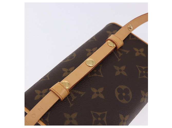 LOUIS VUITTON Monogram Pochette Florentine Waist Bag M51855 LV Auth 204849V Monograma - vista 7
