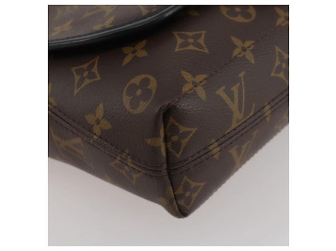 LOUIS VUITTON Monogram Macassar Magnetic Messenger Bag M45557 LV Auth 204827V Monogramma - vista 10