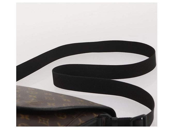 LOUIS VUITTON Monogram Macassar Magnetic Messenger Bag M45557 LV Auth 204827V Monogramma - vista 14