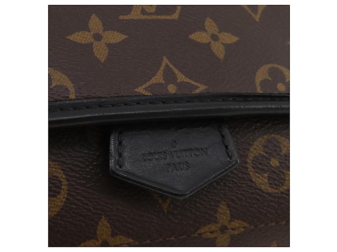 LOUIS VUITTON Monogram Macassar Magnetic Messenger Bag M45557 LV Auth 204827V Monogramma - vista 18