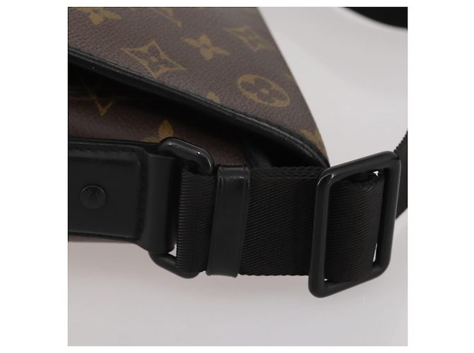 LOUIS VUITTON Monogram Macassar Magnetic Messenger Bag M45557 LV Auth 204827V Monogramma - vista 4