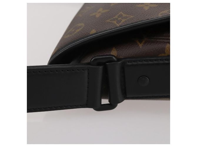LOUIS VUITTON Monogram Macassar Magnetic Messenger Bag M45557 LV Auth 204827V Monogramma - vista 6