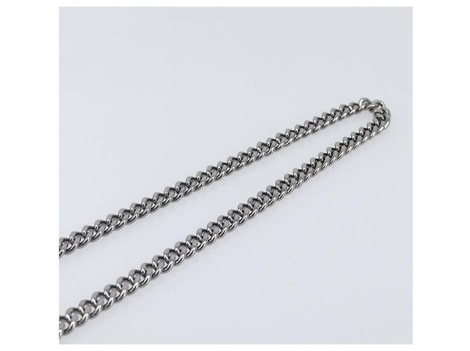 Stella Mc Cartney Stella MacCartney Falabella Micro Chain Shoulder Pouch Polyester Auth 202846V Marrone Argento - vista 11