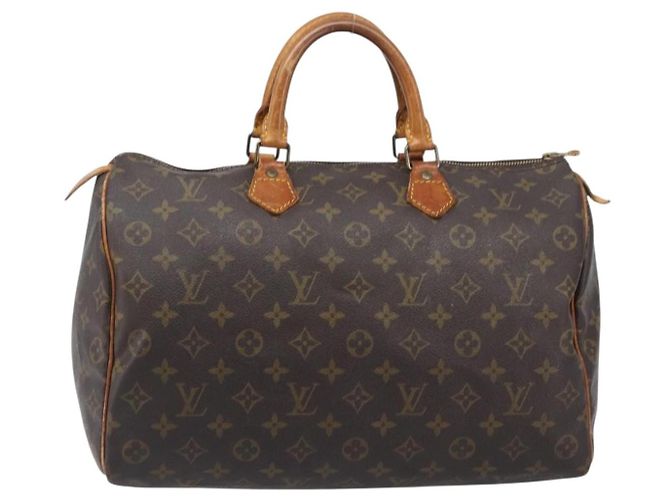 LOUIS VUITTON Monogram Speedy 40 Hand Bag M41522 LV Auth 201213 Monogramma - vista 13