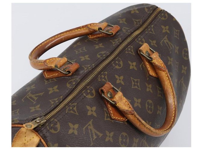 LOUIS VUITTON Monogram Speedy 40 Hand Bag M41522 LV Auth 201213 Monogramma - vista 14