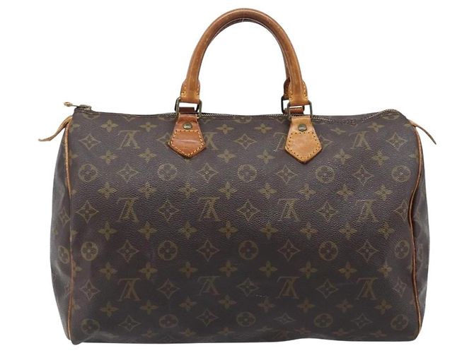 LOUIS VUITTON Monogram Speedy 40 Hand Bag M41522 LV Auth 201213 Monogramma - vista 2