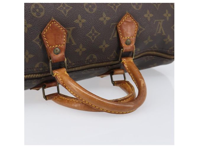 LOUIS VUITTON Monogram Speedy 40 Hand Bag M41522 LV Auth 201213 Monogramma - vista 7