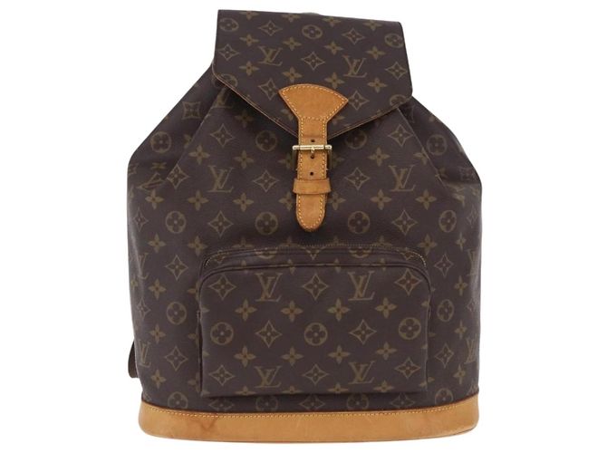 LOUIS VUITTON Monogram Montsouris GM Rucksack M51135 LV Auth 196971 Monogramm - Ansicht 13