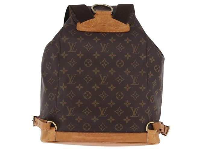 LOUIS VUITTON Monogram Montsouris GM Rucksack M51135 LV Auth 196971 Monogramm - Ansicht 2