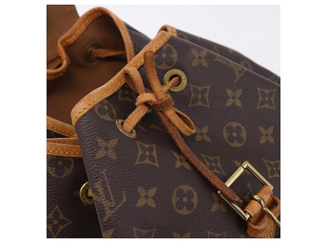 LOUIS VUITTON Monogram Montsouris GM Rucksack M51135 LV Auth 196971 Monogramm - Ansicht 23