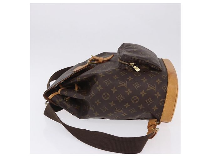 LOUIS VUITTON Monogram Montsouris GM Rucksack M51135 LV Auth 196971 Monogramm - Ansicht 4
