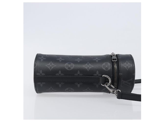 LOUIS VUITTON Eclipse Bottle Holder Porte Boutille GI0398 LV Auth 202908V Monogramme - vue 3