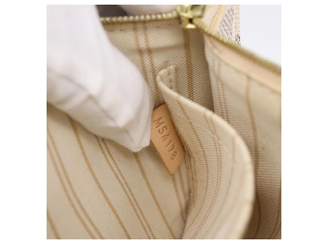 LOUIS VUITTON Damier Azur Neverfull PM Pouch Accessory Pouch LV Auth 204722 - vista 12