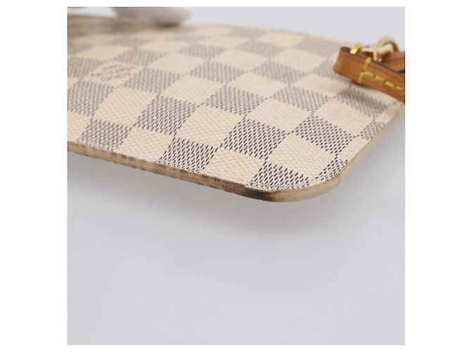 LOUIS VUITTON Damier Azur Neverfull PM Pouch Accessory Pouch LV Auth 204722 - vista 15