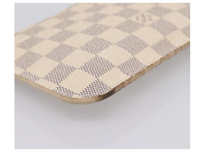 LOUIS VUITTON Damier Azur Neverfull PM Pouch Accessory Pouch LV Auth 204722 - vista 16