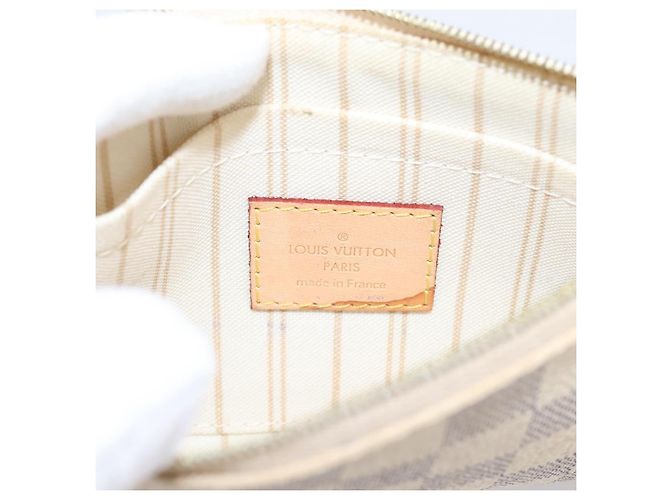 LOUIS VUITTON Damier Azur Neverfull PM Pouch Accessory Pouch LV Auth 204722 - vista 17