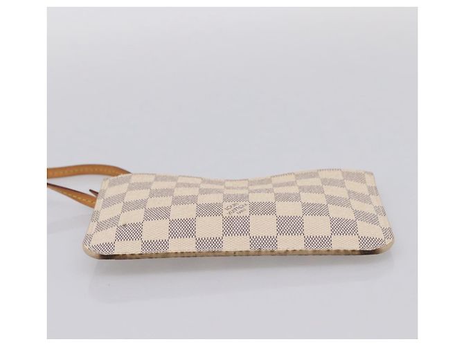 LOUIS VUITTON Damier Azur Neverfull PM Pouch Accessory Pouch LV Auth 204722 - vista 6