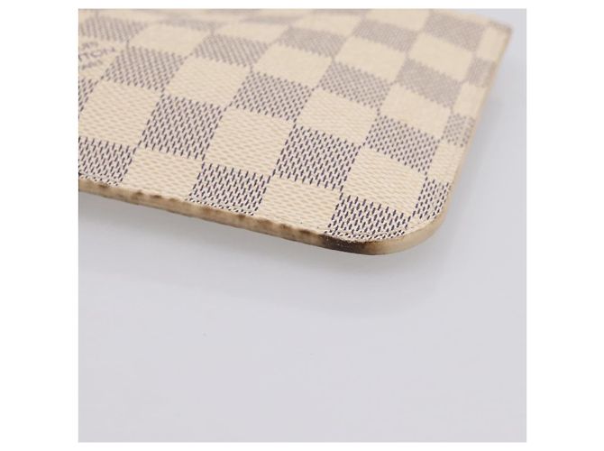 LOUIS VUITTON Damier Azur Neverfull PM Pouch Accessory Pouch LV Auth 204722 - vista 7