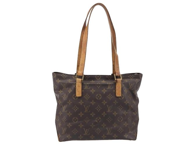 LOUIS VUITTON Monogram Cabas Piano Tote Bag M51148 LV Auth 201480 Monogramma - vista 2