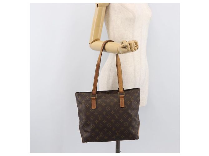 LOUIS VUITTON Monogram Cabas Piano Tote Bag M51148 LV Auth 201480 Monogramma - vista 27