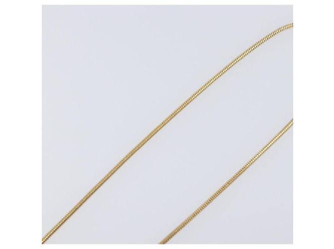 Collana Christian Dior metallo Gold Auth BA15830M D'oro - vista 11