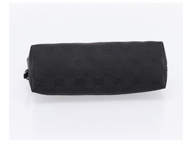 Borsa GUCCI GG Canvas Nero Argento 103399 Auth BA15792V - vista 9