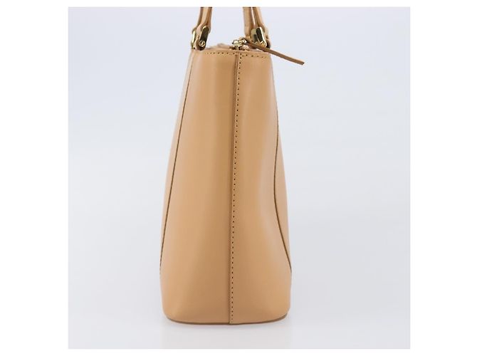 Borsa a mano BURBERRY in pelle Beige Gold Auth 203613A D'oro - vista 3