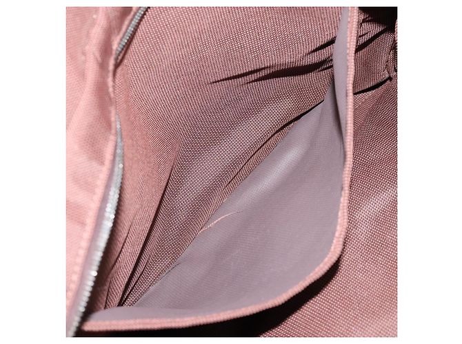Hermès HERMES Her Line MM Handtasche Canvas Brown Silver Auth 205885A Braun Silber - Ansicht 19