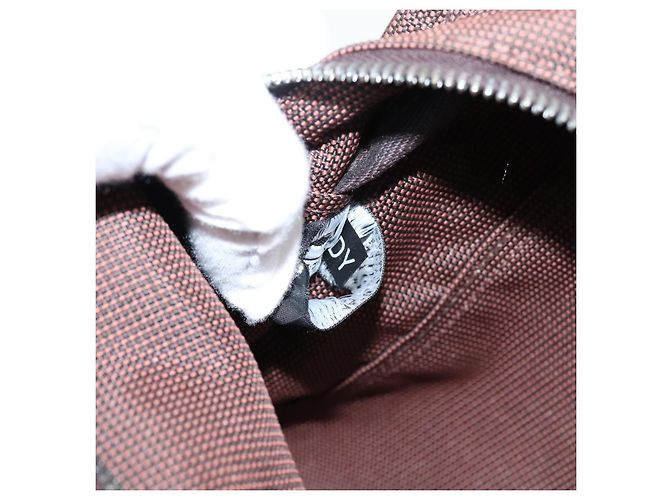 Hermès HERMES Her Line MM Handtasche Canvas Brown Silver Auth 205885A Braun Silber - Ansicht 20