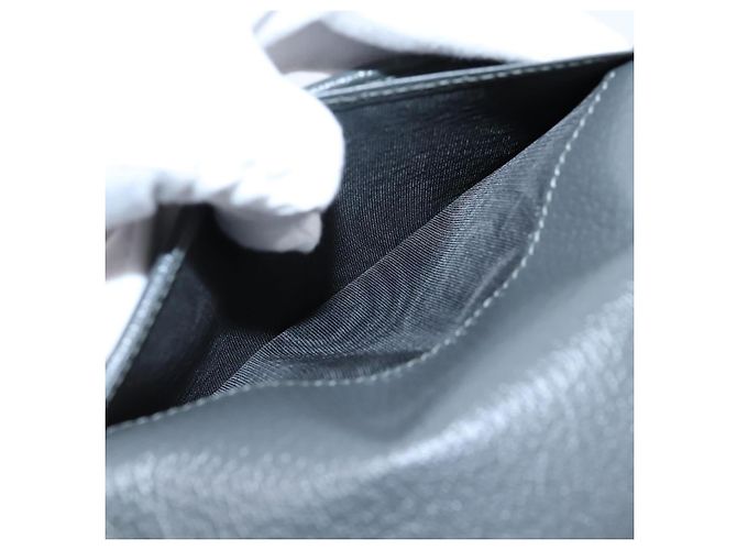 GUCCI GG Supreme Passhalter PVC Grau Silber 732755 Auth 204775M Braun - Ansicht 17