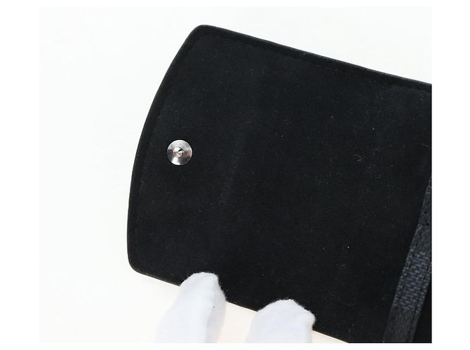 Gemelli LOUIS VUITTON Damier Graphite LV Catch Cuffs M80188 LV Auth 202616V Argento Damier ebene - vista 17