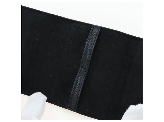 Gemelli LOUIS VUITTON Damier Graphite LV Catch Cuffs M80188 LV Auth 202616V Argento Damier ebene - vista 18