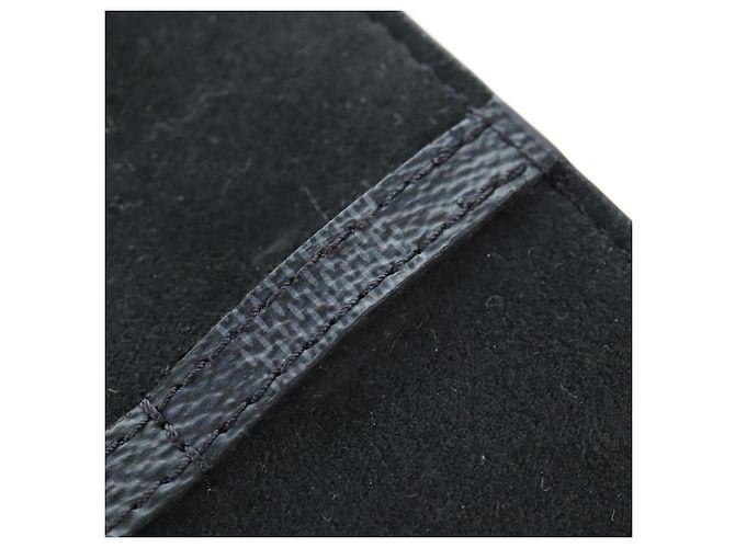 Gemelli LOUIS VUITTON Damier Graphite LV Catch Cuffs M80188 LV Auth 202616V Argento Damier ebene - vista 9