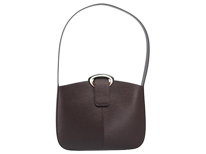 LOUIS VUITTON Borsa a tracolla Epi Revli Mocha M5216D LV Auth 203115V Marrone - vista 13