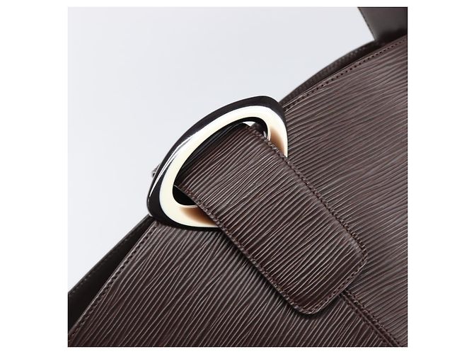 LOUIS VUITTON Borsa a tracolla Epi Revli Mocha M5216D LV Auth 203115V Marrone - vista 17