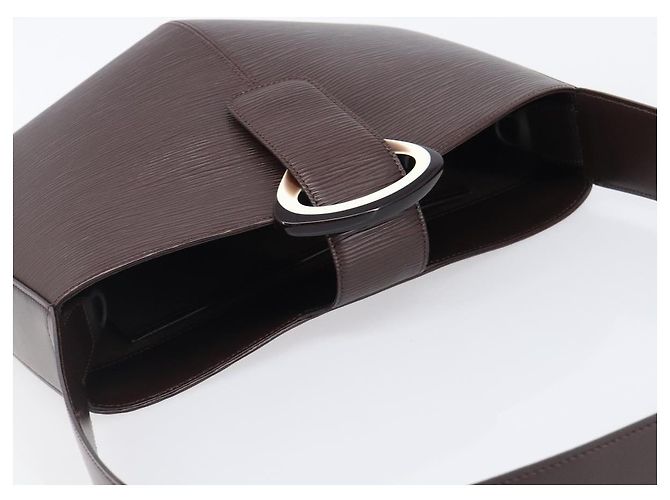 LOUIS VUITTON Borsa a tracolla Epi Revli Mocha M5216D LV Auth 203115V Marrone - vista 6