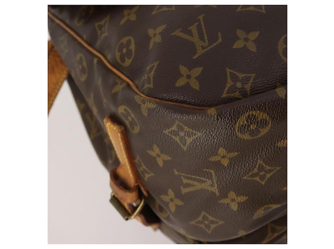Borsa a tracolla LOUIS VUITTON Monogram Saumur 35 M42254 LV Auth 198486 Monogramma - vista 16
