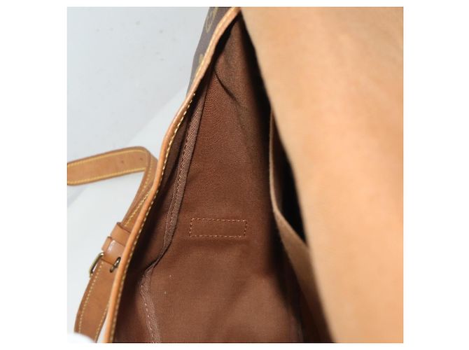 Borsa a tracolla LOUIS VUITTON Monogram Saumur 35 M42254 LV Auth 198486 Monogramma - vista 26