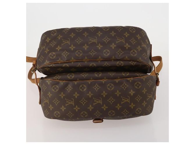 Borsa a tracolla LOUIS VUITTON Monogram Saumur 35 M42254 LV Auth 198486 Monogramma - vista 5