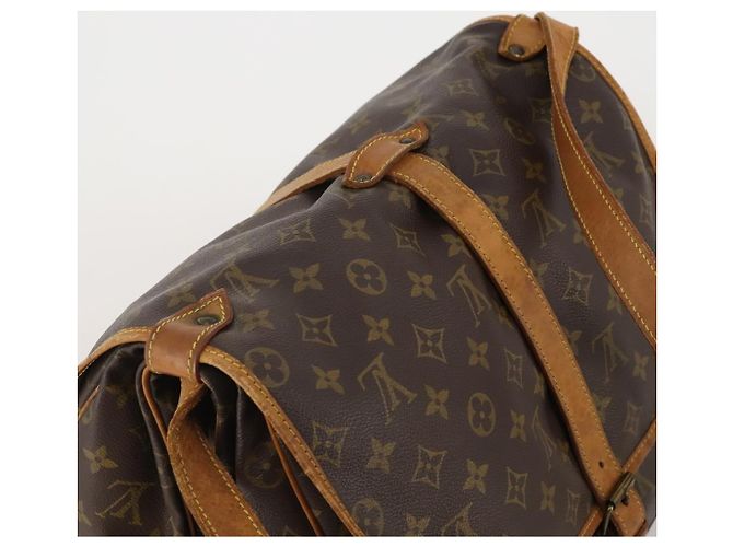 Borsa a tracolla LOUIS VUITTON Monogram Saumur 35 M42254 LV Auth 198486 Monogramma - vista 6