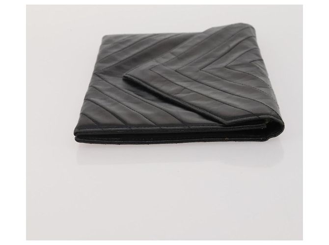 Autre Marque Borsa a mano SAINT LAURENT in pelle Set da 2 Nero Auth 200742 - vista 12