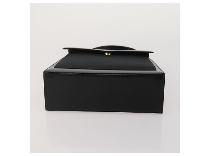 Autre Marque Borsa a mano SAINT LAURENT in pelle Set da 2 Nero Auth 200742 - vista 7