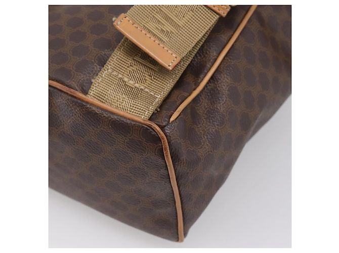 Céline CELINE Macadam Rucksack PVC Leather Brown Gold Tone Auth ka6222 Braun - Ansicht 16